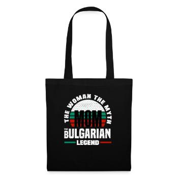 Bulgarian Bulgaria Bulgarian Flag Mothers Day - Tote Bag - black - Front