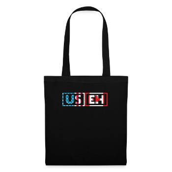 USA Pride US Flag Day USEH Canadian Canada - Sac en tissu - noir - Devant
