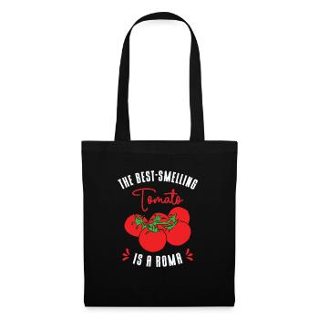 Tomato Gardening Lover Lustiger Gärtner - Stoffbeutel - Schwarz - Vorne