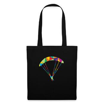 Parapente Polygon Parapente - Sac en tissu - noir - Devant