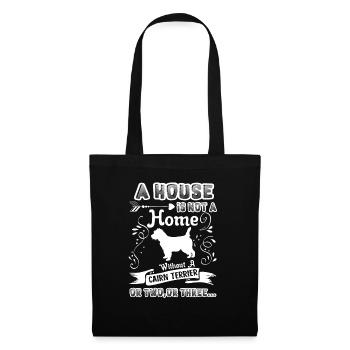 Cairn Terrier Home Without Cairn Terrier - Tote Bag - black - Front