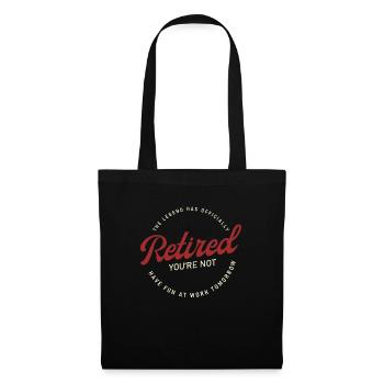 The Legend Has Officially Retired Rente Gift - Tote Bag - black - Front