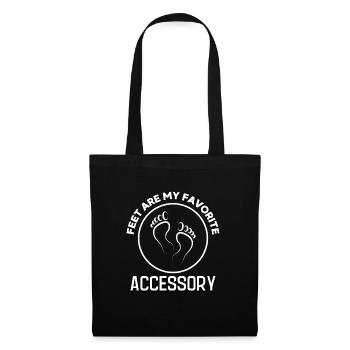 Feet Are My Favorite Accessory - Tote Bag - black - Front