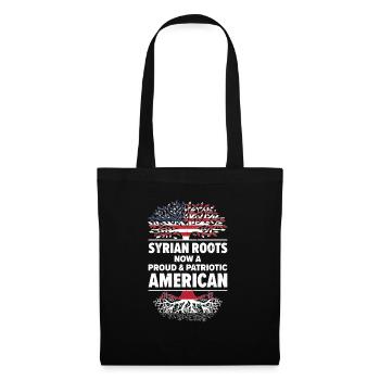 Born Syrian Syria American USA Citizenship - Tote Bag - black - Front