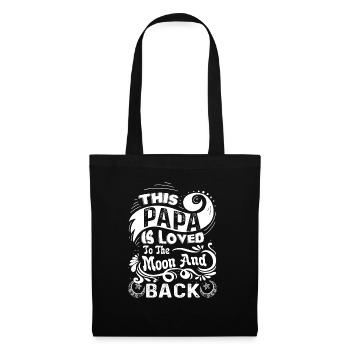 Father's Day I Love My Papa - Tote Bag - black - Front