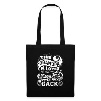 Father's Day I Love My Grandpa - Tote Bag - black - Front