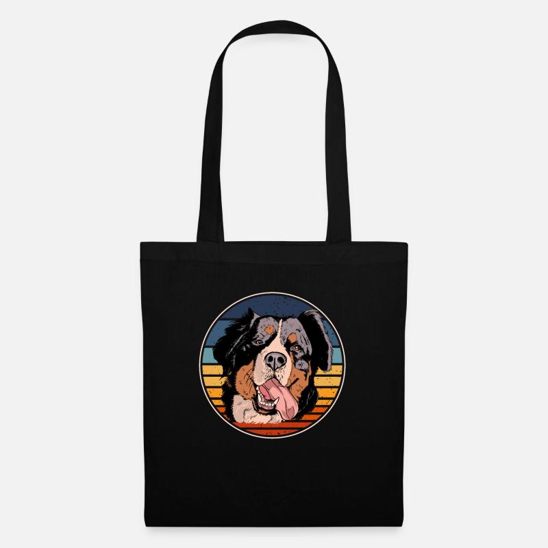 Berner Sennenhund - Stoffbeutel - Schwarz