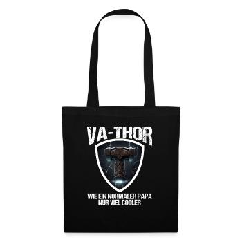 Papa Vathor Va Thor Father's Day Father's Day Gift - Tote Bag - black - Front