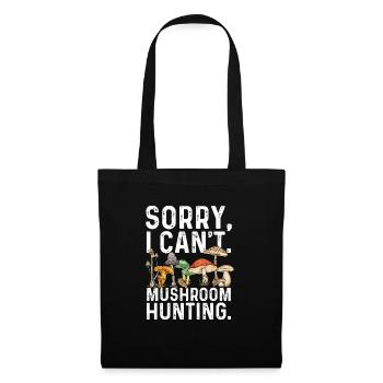 Mushroom hunting, mushrooms, morels, mushroom picking, foraging - Tote Bag - black - Front