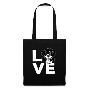 Bouvier bernois - Sac en tissu - noir - Devant