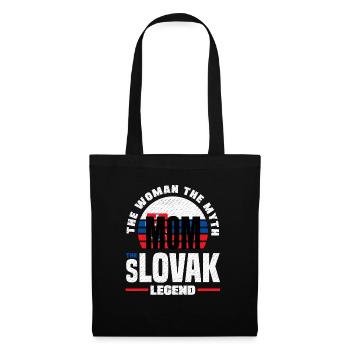 Slovak Slovakia Slovak Flag Quote - Tote Bag - black - Front