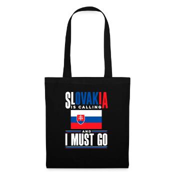 Slovak Slovakia Slovak Flag Quote - Tote Bag - black - Front