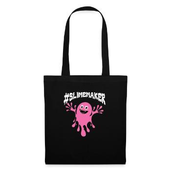 Slime Nerd Glasses Cute Adorable for Slime Maker - Tote Bag - black - Front
