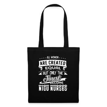 Nicu Nurse Finest Women Become Nicu Nurses - Tote Bag - black - Front