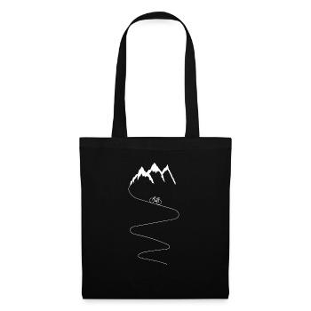 Montagnes Gravel Road Bike Cycliste Cycliste - Sac en tissu - noir - Devant