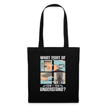 Pub Sports Pinball Machine - Retro Pinball Game - Tote Bag - black - Front
