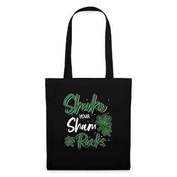 Drôle de Saint Patrick irlandais Shake Your - Sac en tissu - noir - Devant
