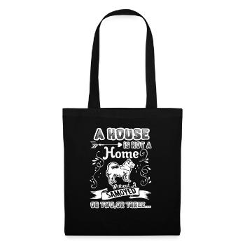 Samoyed Home Without Samoyed - Tote Bag - black - Front