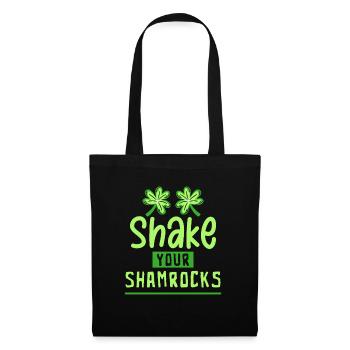 Drôle de Saint Patrick irlandais Shake Your - Sac en tissu - noir - Devant