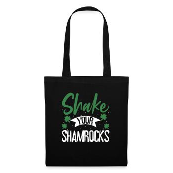 Lustige Irische Saint Patricks Day Shake Your - Stoffbeutel - Schwarz - Vorne