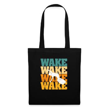Retro Wakeboard Vintage Wake Boarding Water Sports - Tote Bag - black - Front