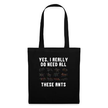 Ant Insect Collector Entomologist - Tote Bag - black - Front