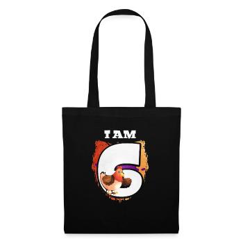 I am 6 chickens - Tote Bag - black - Front