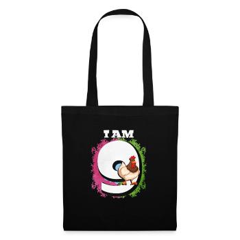 I am 9 chickens - Tote Bag - black - Front