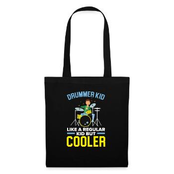 Drummer Musical Instrument Musician Drum Player - Tote Bag - black - Front