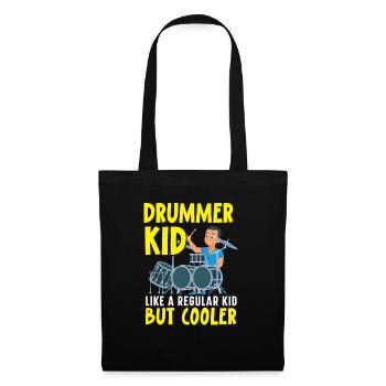 Drummer Musical Instrument Musician Drum Player - Tote Bag - black - Front