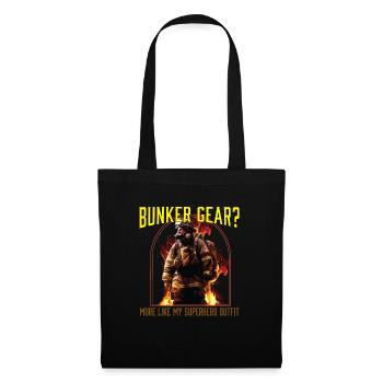 Équipement de bunker? Plus comme ma tenue de super-héros - Sac en tissu - noir - Devant