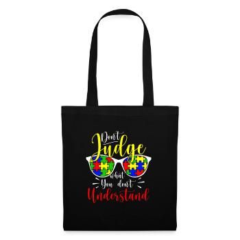 Autism Awareness – Don't Condemn What - Tote Bag - black - Front