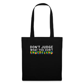 Autism Awareness – Don't Condemn What - Tote Bag - black - Front