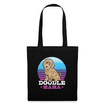 Women Doodle Mama Labradoodle Goldendoodle - Tote Bag - black - Front