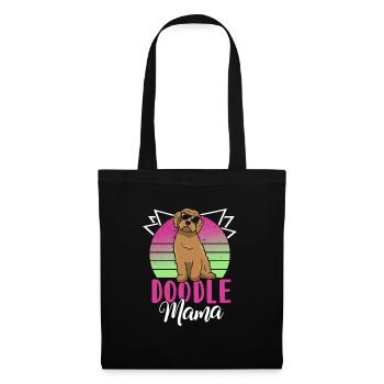 Women Doodle Mama Labradoodle Goldendoodle - Tote Bag - black - Front