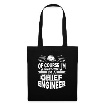 Chief Engineer Awesome Chief Engineer - Tote Bag - black - Front