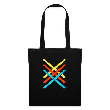 Drum Set Drummer Funny Drumming Drums Drumset - Tote Bag - black - Front