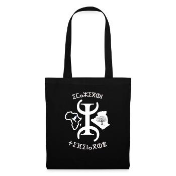 kabyle amazigh T-shirt premium - Sac en tissu - noir - Devant