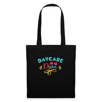 Enseignante éducatrice en éducation de la petite enfance - Sac en tissu - noir - Devant