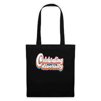 Pride Month LGBTQ - Celebrating Diversity - Tote Bag - black - Front