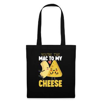 You're The Mac To My Cheese Eater Cheesy Food - Tote Bag - black - Front