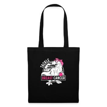 Tackle Breast Cancer Brustkrebs - Tote Bag - black - Front