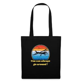 You can always go around! - Tote Bag - black - Front