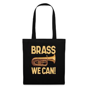 Playing Euphonium - Baryton Tuba Brass Jazz - Sac en tissu - noir - Devant