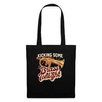 Playing Euphonium - Baryton Tuba Brass Jazz - Sac en tissu - noir - Devant