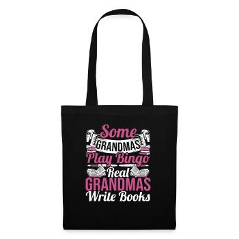 Amusement Park Theme Park Roller Coaster Grandma G - Stoffbeutel - Schwarz - Vorne