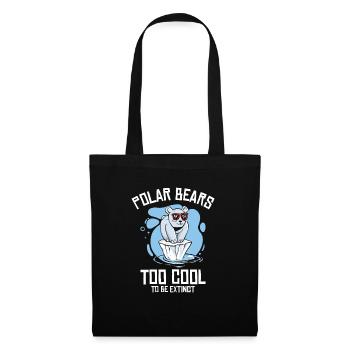 World Wildlife Day Polar Bear Arctic Wildlife - Tote Bag - black - Front