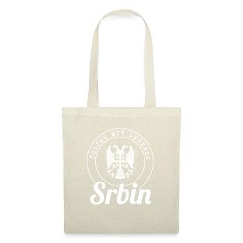 Covjek avec Legenda - Srbin Srbija Serbie - Sac en tissu - nature - Devant