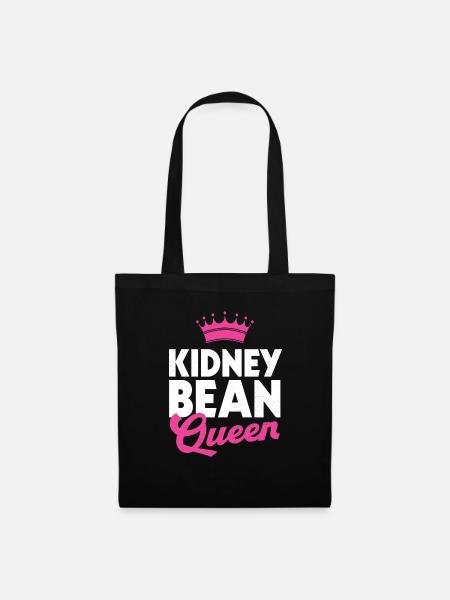 Kidney Bohnen - Stoffbeutel - Schwarz