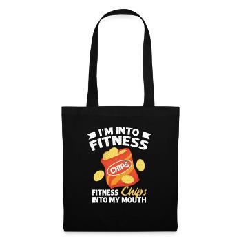 Chips Eating Snacks Candy Gift - Tote Bag - black - Front
